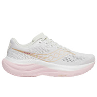 Saucony Ride 19 Dame - White / Silk