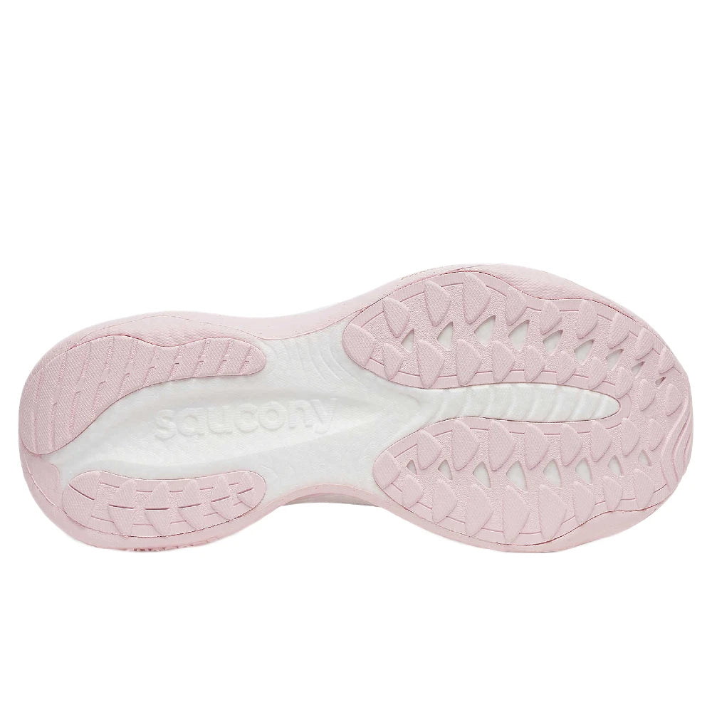 Saucony Ride 19 Dame - White / Silk - Endurance Sport