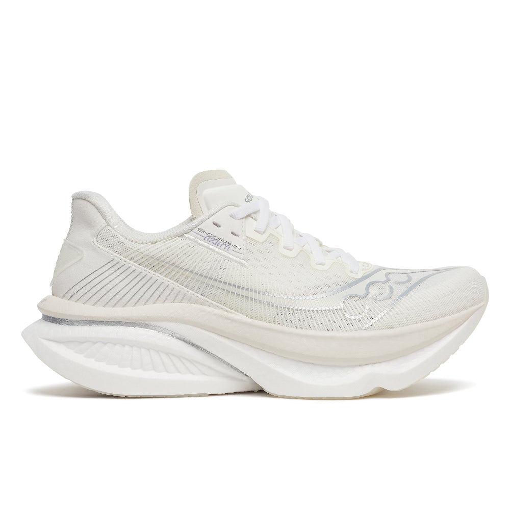 Saucony Endorphin Azura Dame - Ivory/White - Endurance Sport