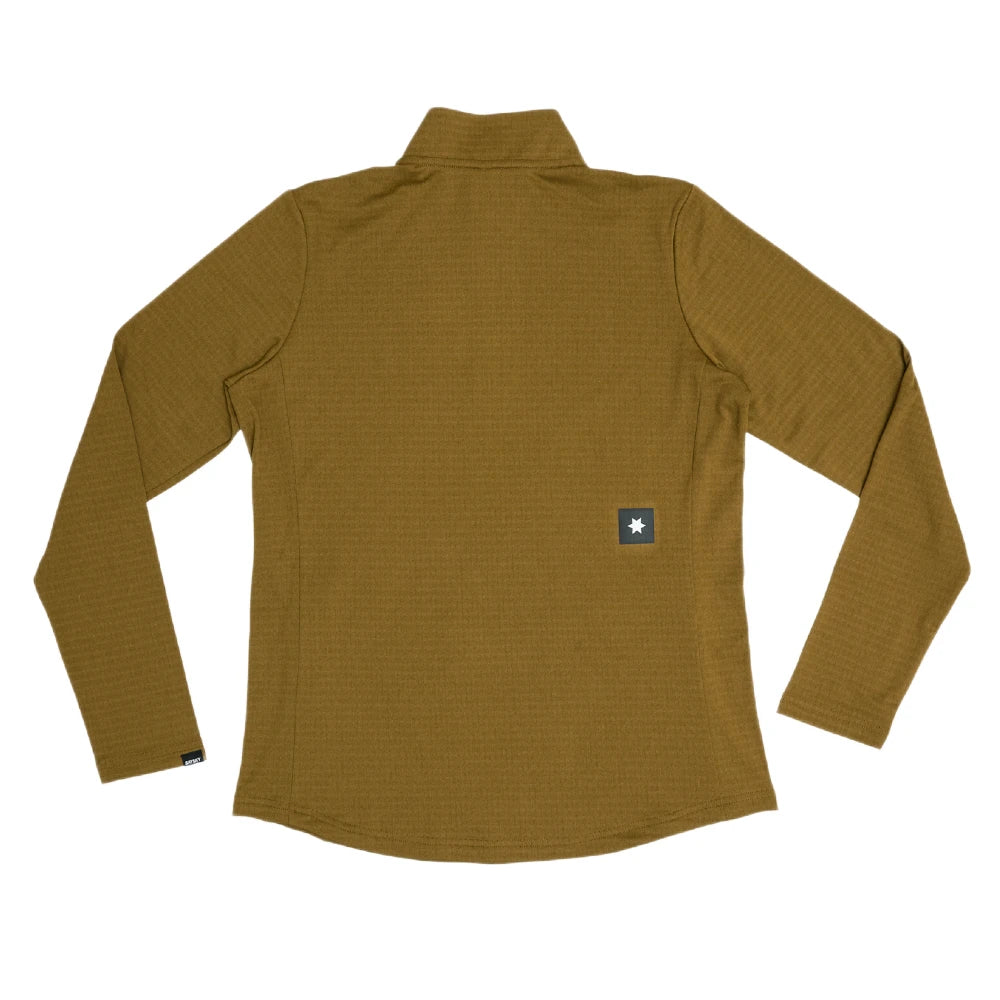 SAYSKY Blaze Half zip LW Fleece Dame - Camel - Endurance Sport
