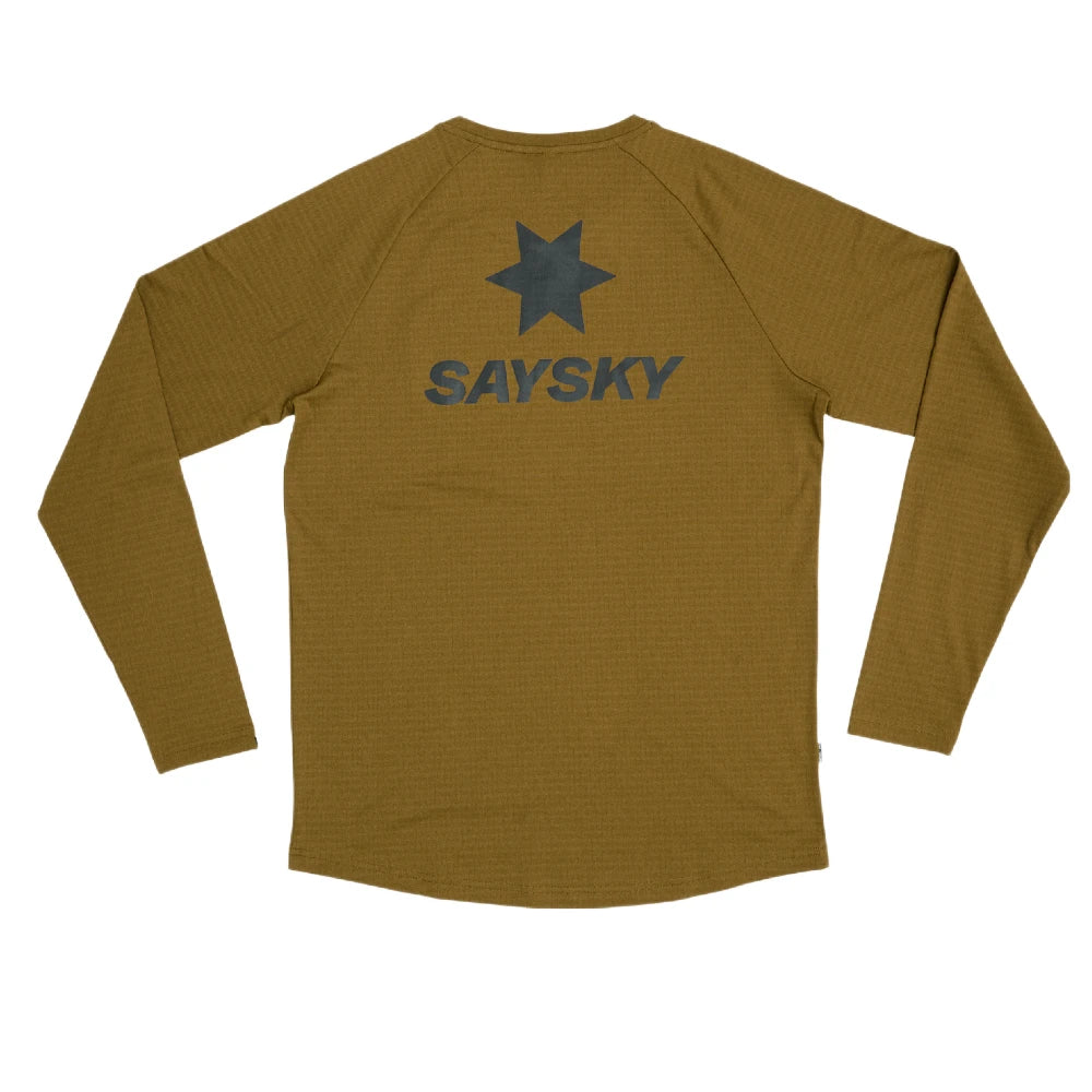 SAYSKY Blaze Long Sleeve LW Fleece - Camel - Endurance Sport