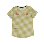 SAYSKY Checker Combat T-Shirt Dame - Green AOP - Endurance Sport