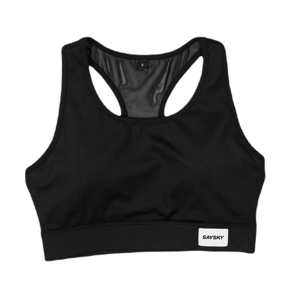 SAYSKY W Clean Combat Sports Bra - Black - Endurance Sport