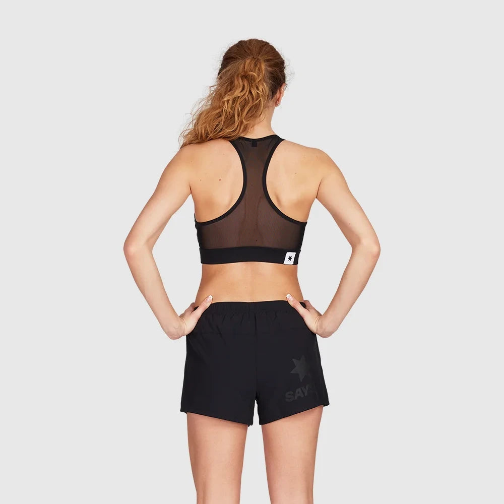 SAYSKY W Clean Combat Sports Bra - Black - Endurance Sport