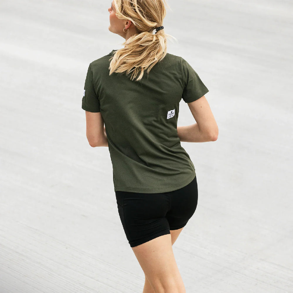 SAYSKY Clean Combat T-Shirt Dame - Green - Endurance Sport