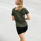 SAYSKY Clean Combat T-Shirt Dame - Green - Endurance Sport