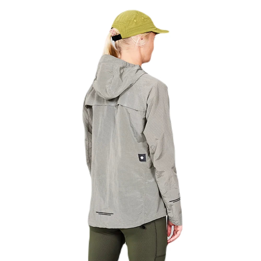 SAYSKY Clean Pace Hooded Jacket, dame - Beige - Endurance Sport