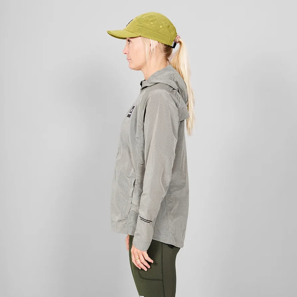 SAYSKY Clean Pace Hooded Jacket, dame - Beige - Endurance Sport