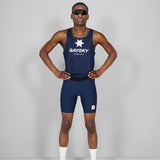 SAYSKY Combat+ Rib Short Tights 8" - Blue - Endurance Sport