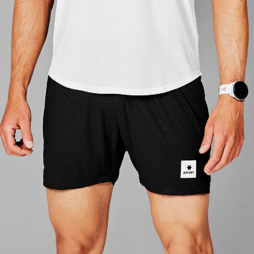 SAYSKY Flow Shorts 5" - Black - Endurance Sport