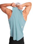 SAYSKY Logo Combat Pro Singlet - Blue - Endurance Sport