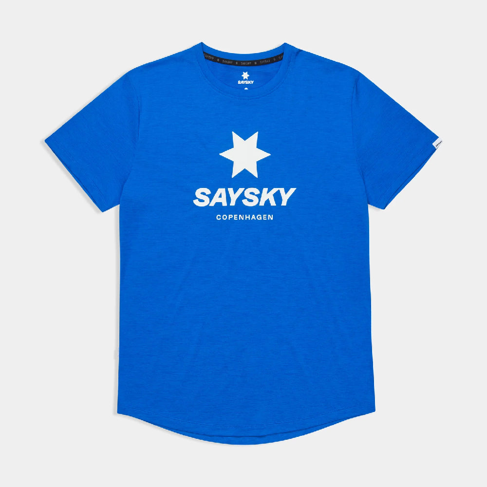 SAYSKY Logo Combat Pro T-shirt - 2017 Blue - Endurance Sport