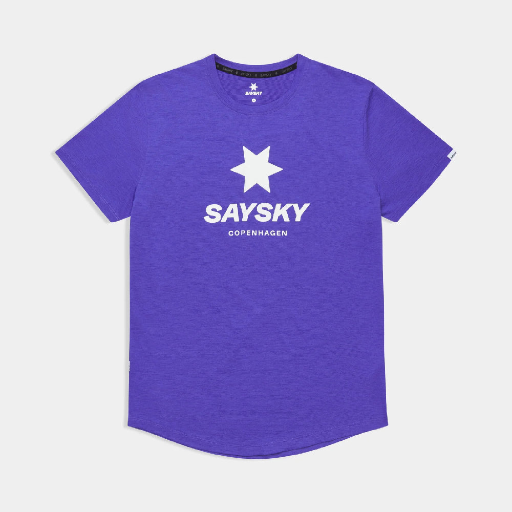SAYSKY Logo Combat Pro T-shirt - 7012 Purple - Endurance Sport