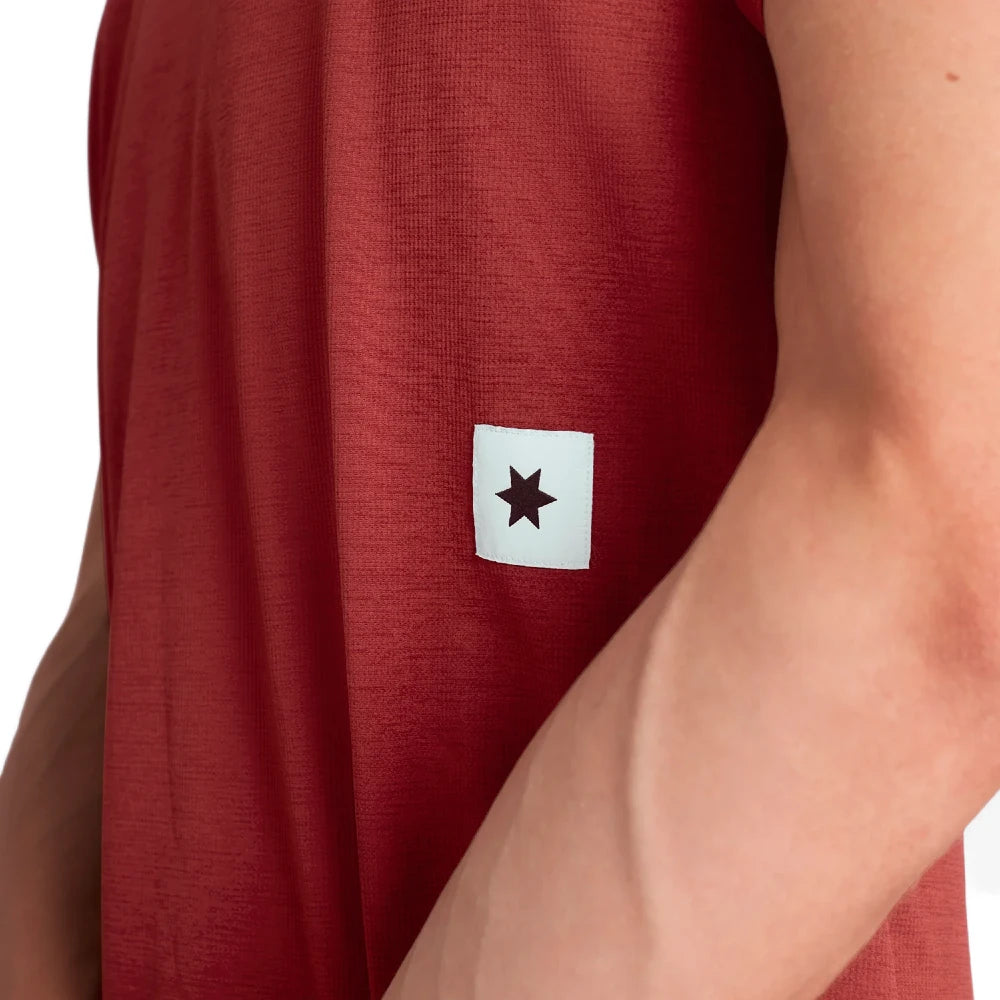 SAYSKY Logo Combat Pro T-shirt - Red - Endurance Sport