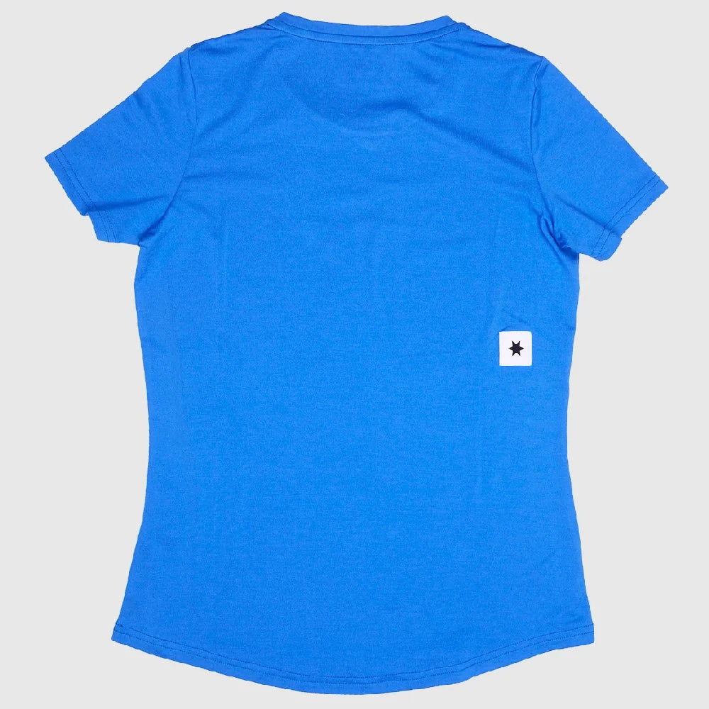 SAYSKY Logo Pace T-shirt Dame - Blue - Endurance Sport