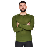 SAYSKY Mesh Base Layer Long Sleeve Unisex - Green - Endurance Sport