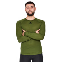 SAYSKY Mesh Base Layer Long Sleeve Unisex - Green