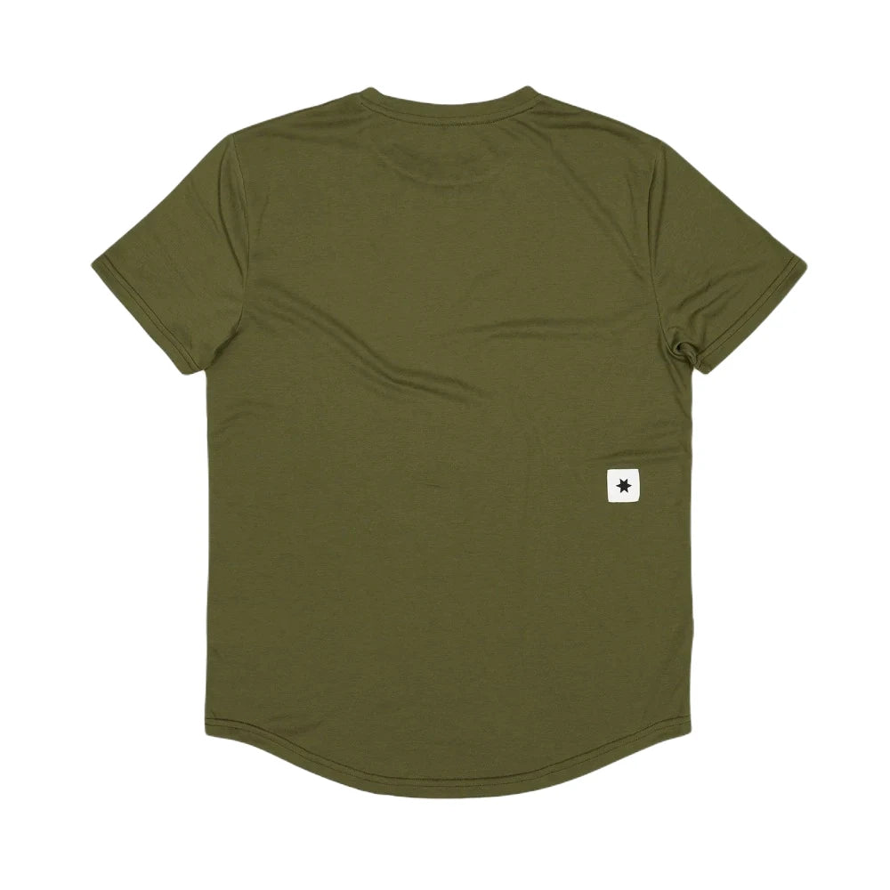 SAYSKY Motion T-Shirt Green Melange set bagfra