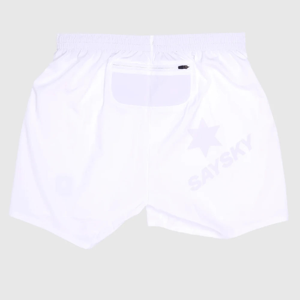 SAYSKY Pace Short 5" - White - Endurance Sport