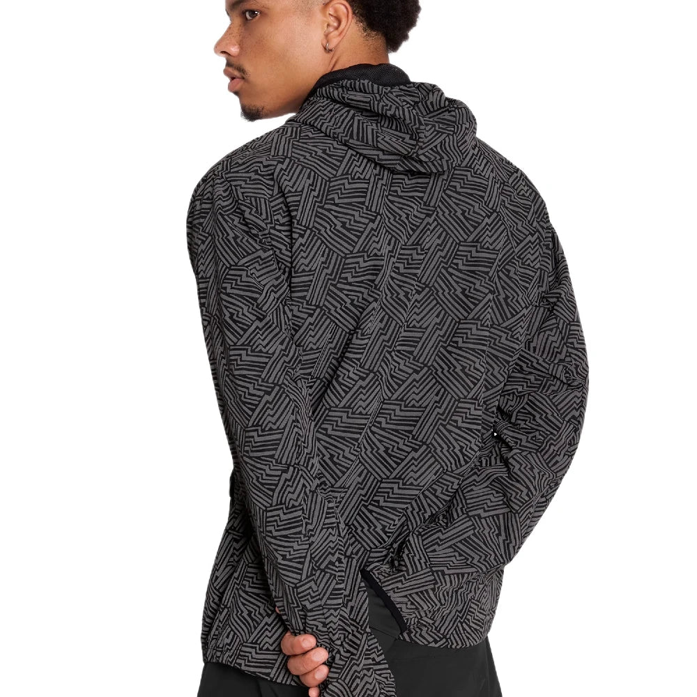 SAYSKY Reflective Blaze Jacket - BLACK AOP - Endurance Sport