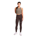 SAYSKY W Combat Rib Crop Top - Taupe - Endurance Sport