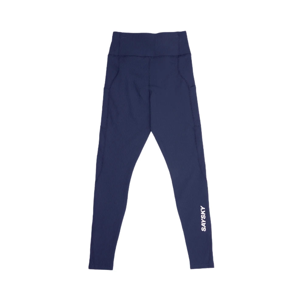 SAYSKY W Combat+ Rib Long Tights - Blue - Endurance Sport