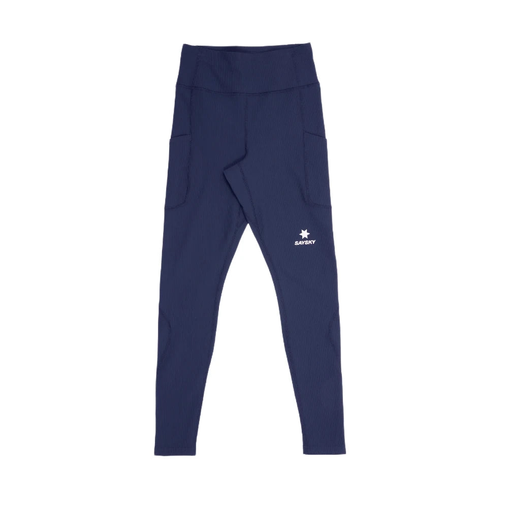 SAYSKY W Combat+ Rib Long Tights - Blue - Endurance Sport