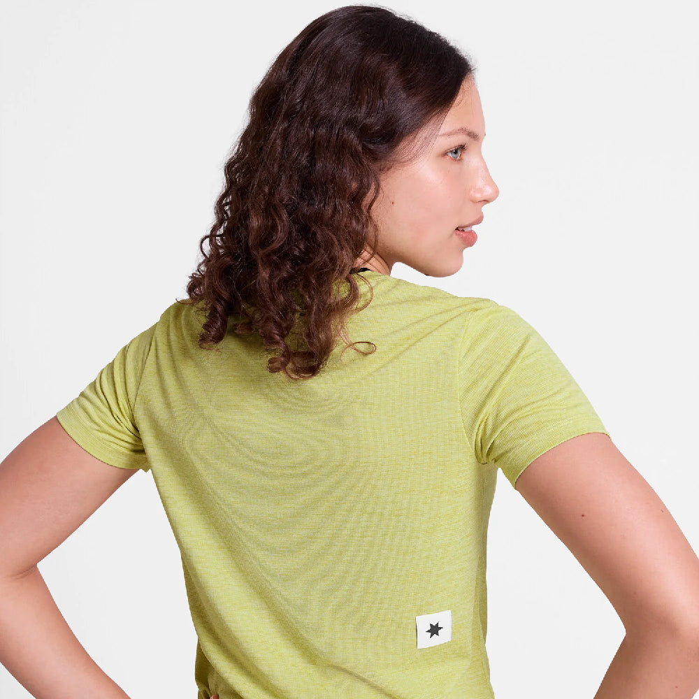 SAYSKY W Logo Combat Pro T-shirt - 4009 Yellow - Endurance Sport