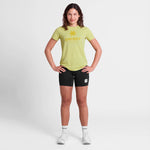 SAYSKY W Logo Combat Pro T-shirt - 4009 Yellow - Endurance Sport