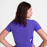 SAYSKY W Logo Combat Pro T-shirt - 7012 Purple - Endurance Sport