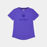 SAYSKY W Logo Combat Pro T-shirt - 7012 Purple - Endurance Sport