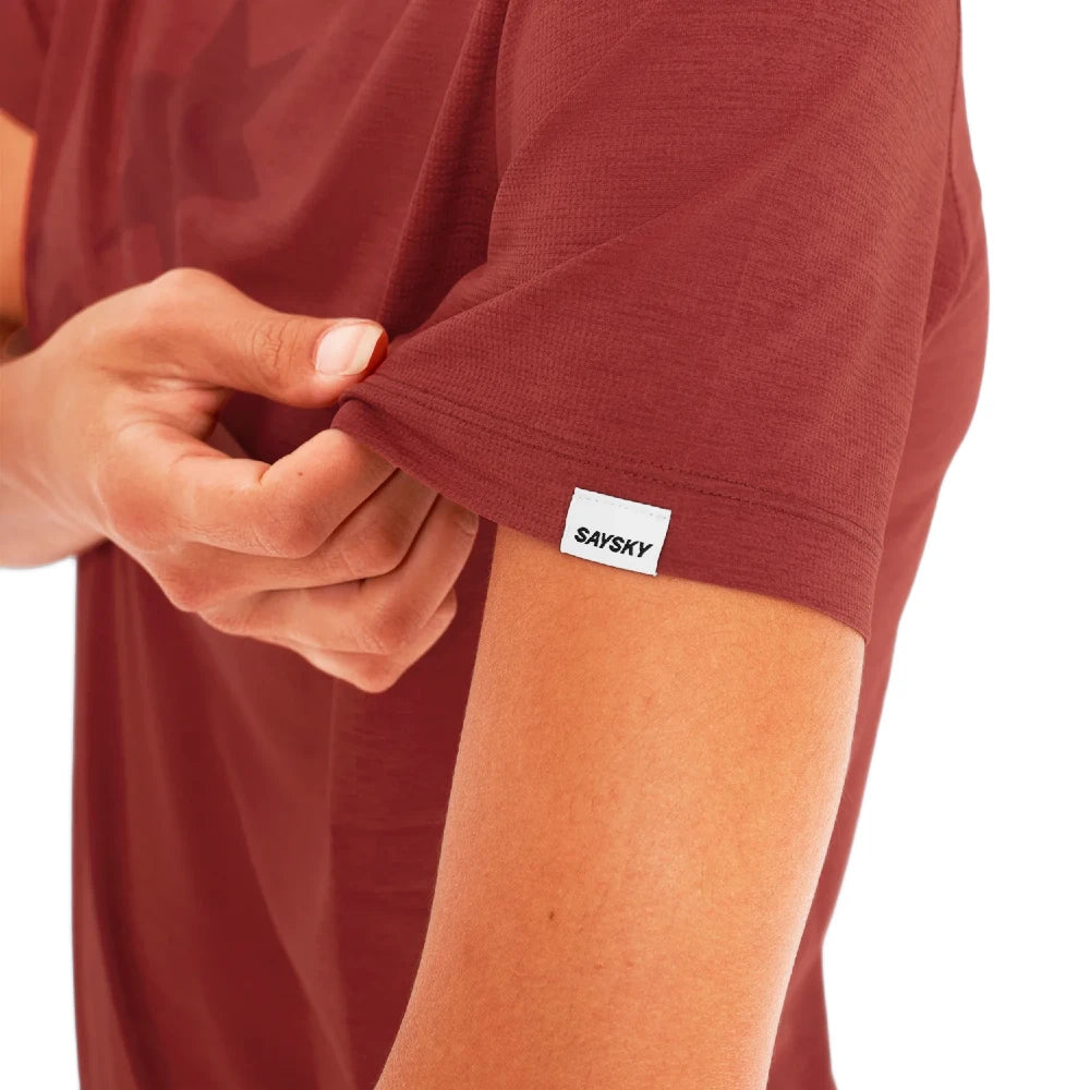 SAYSKY W Logo Combat Pro T-shirt - Red - Endurance Sport