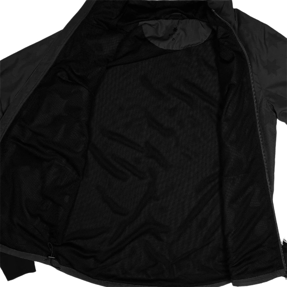 SAYSKY W Reflective Blaze Jacket - BLACK AOP - Endurance Sport