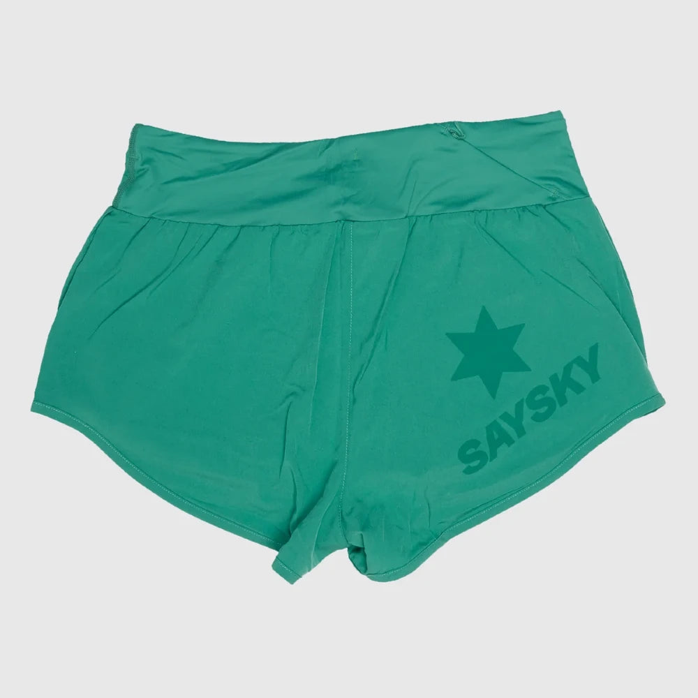 SAYSKY Wmns Pace short 3" - Green - Endurance Sport