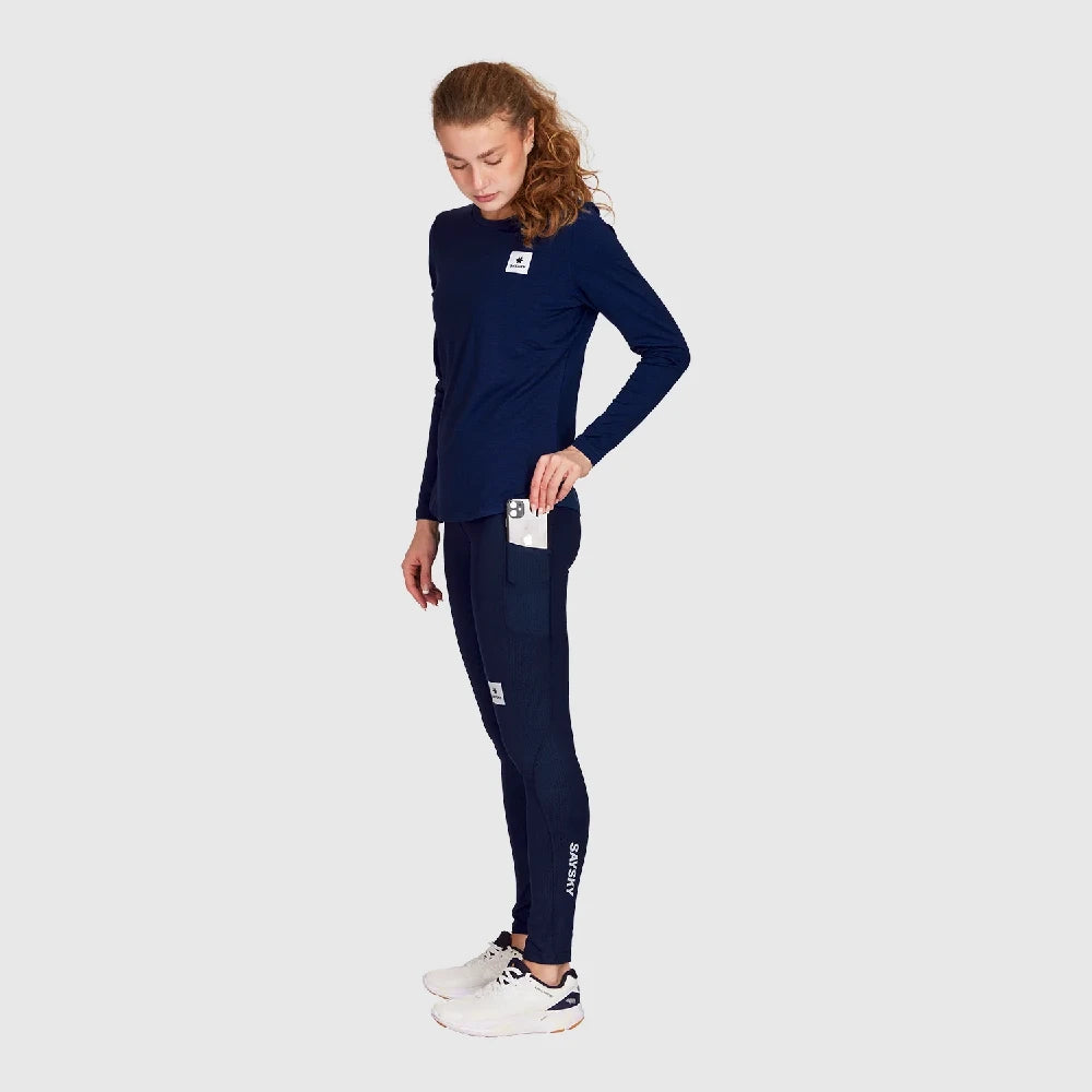 Saysky Wmns Combat+ Long Tights - Blue - Endurance Sport