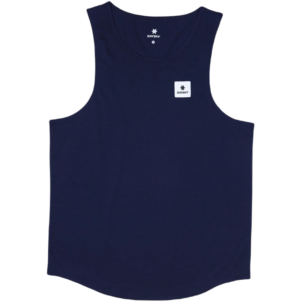 SAYSKY Clean Combat Singlet - Blue set fra fronten