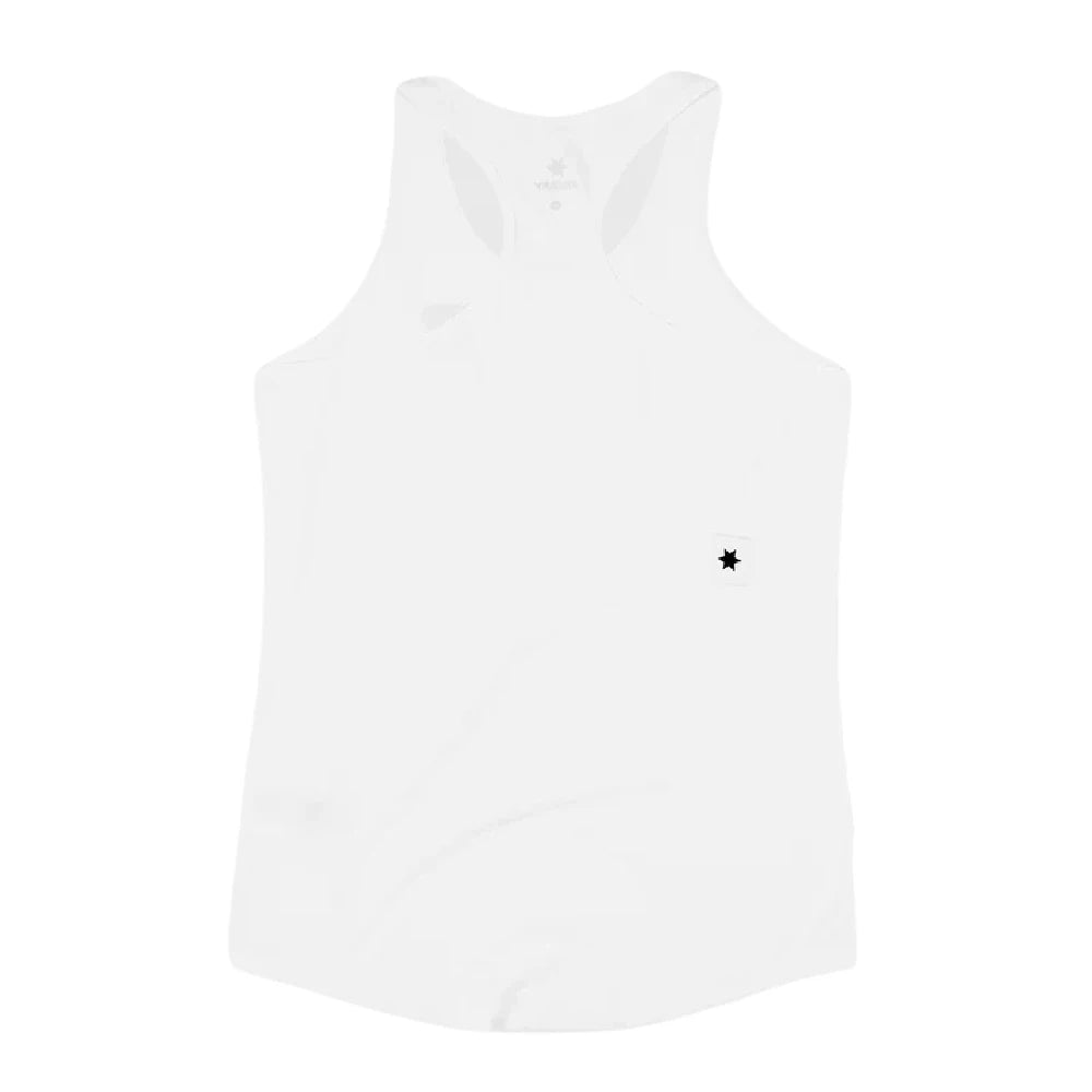 SAYSKY Clean Combat Singlet Dame - White set fra ryggen