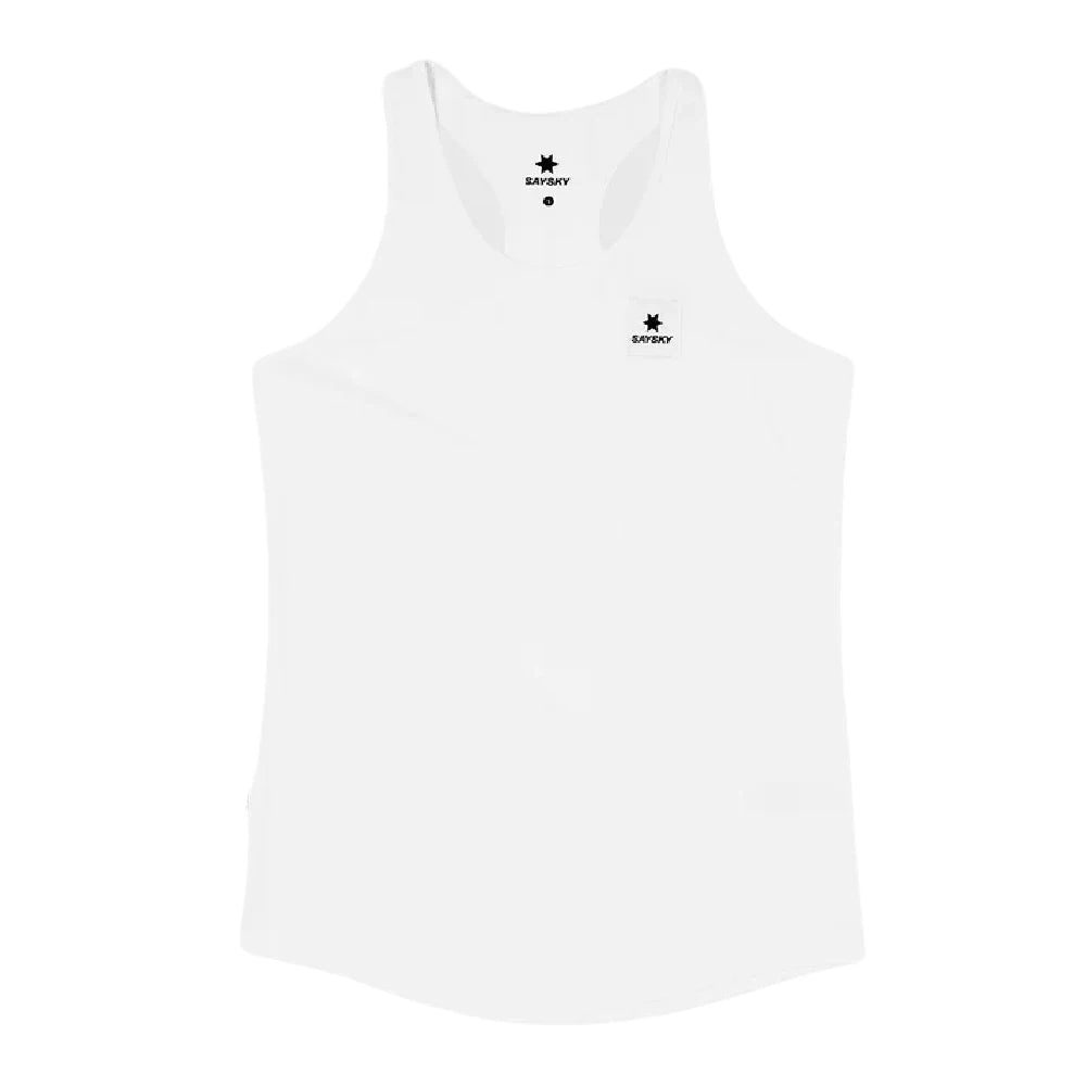 SAYSKY Clean Combat Singlet Dame - White set fra fronten