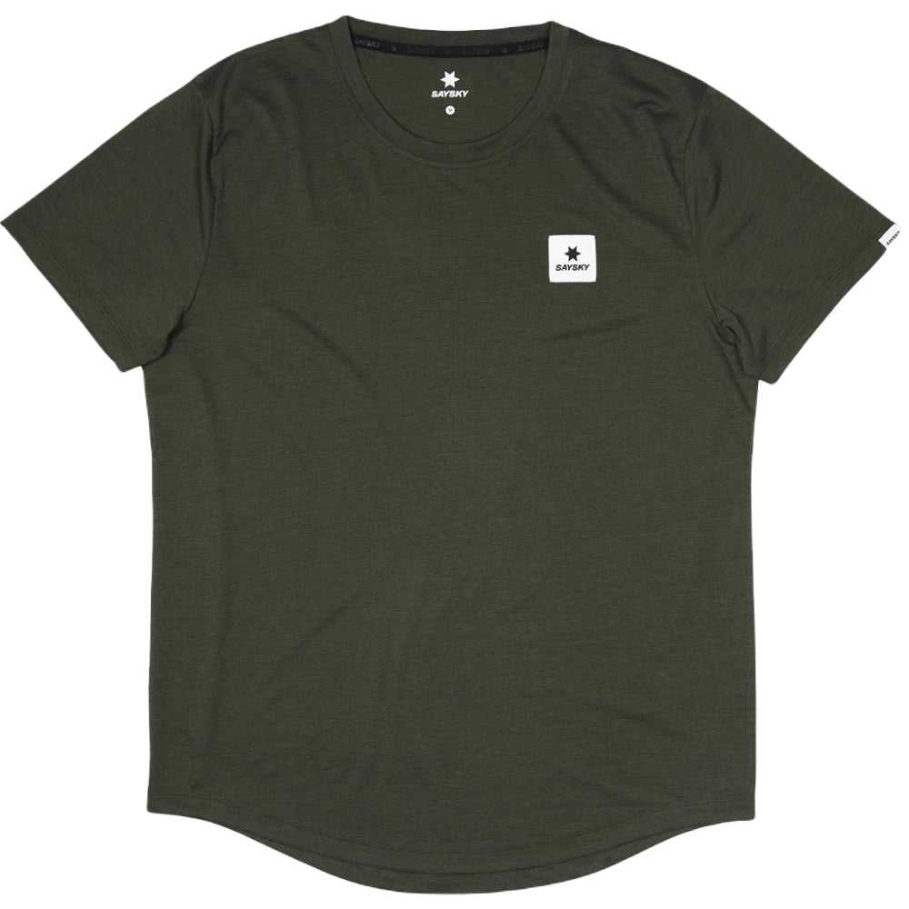 SAYSKY Clean Combat Tee - Green set fra fronten