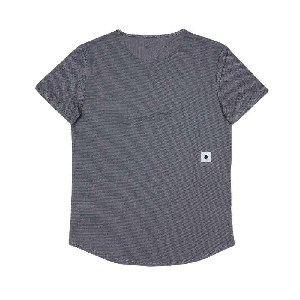 SAYSKY Clean Flow T-shirt - Grey set fra ryggen