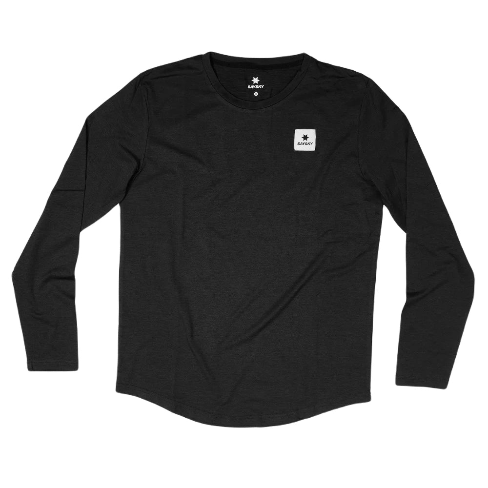 SAYSKY Clean Pace Longsleeve - Black set fra fronten