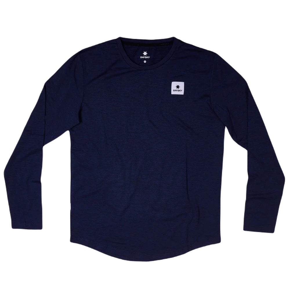 SAYSKY Clean Pace Longsleeve - Blue set fra fronten