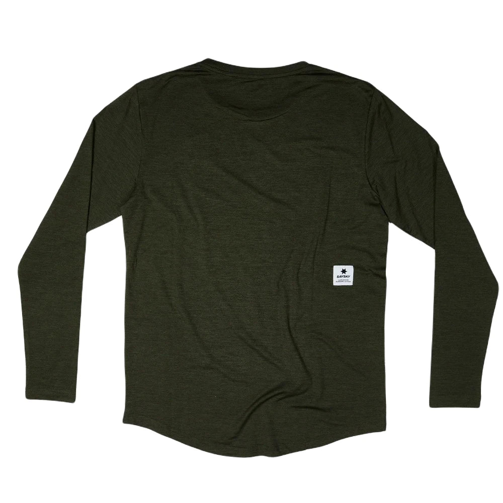 SAYSKY Clean Pace Longsleeve - Green set bagfra