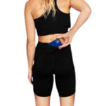 SAYSKY Dame Motion+ Short Tights 9" - Black set bagfra