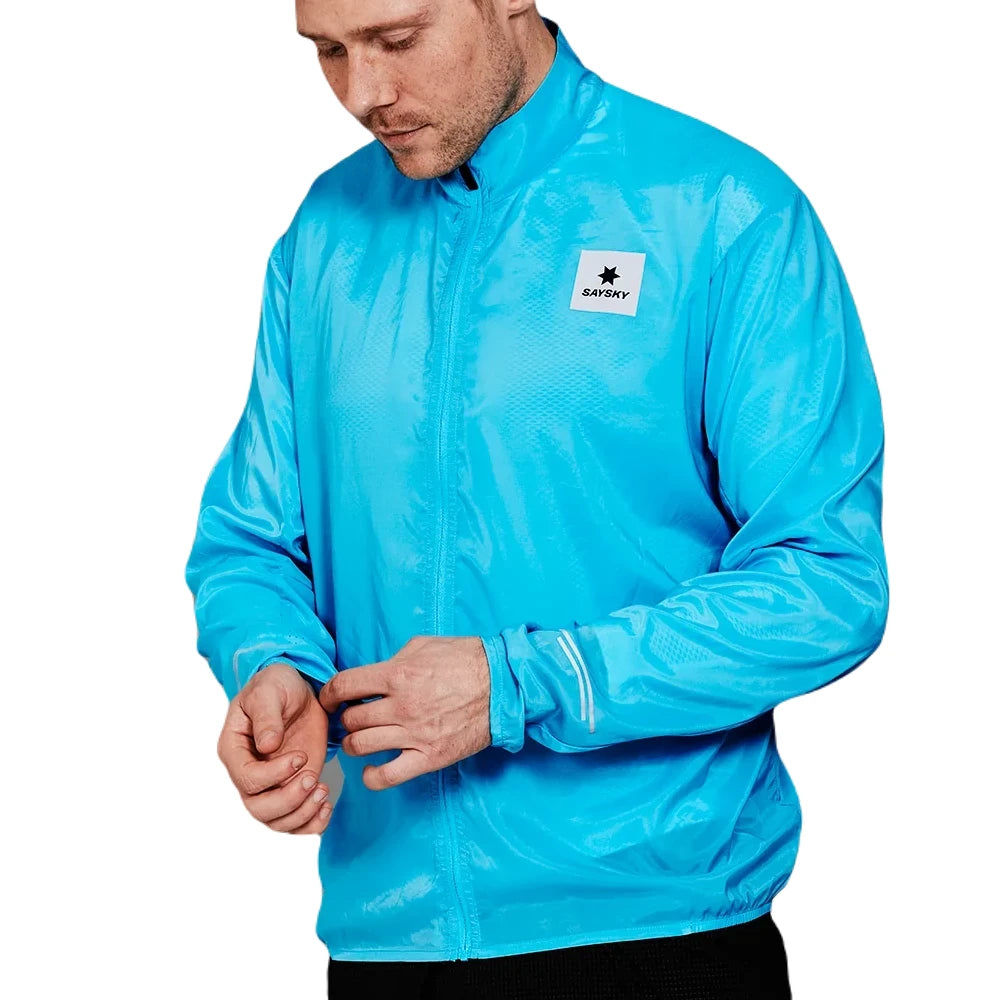 SAYSKY Flow Jacket - Blue set fra fronten