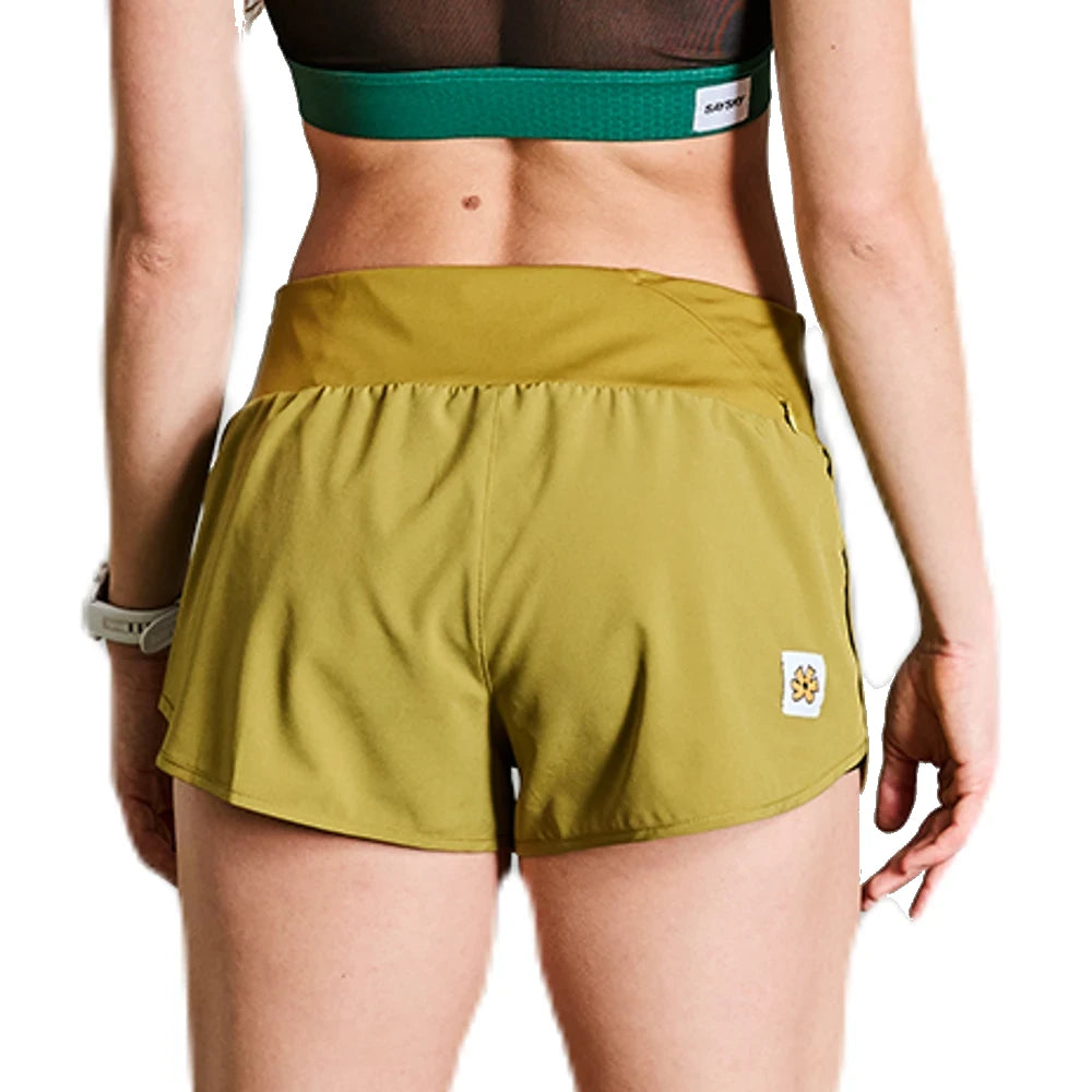 SAYSKY Flower Pace short 3" Dame - Yellow set bagfra