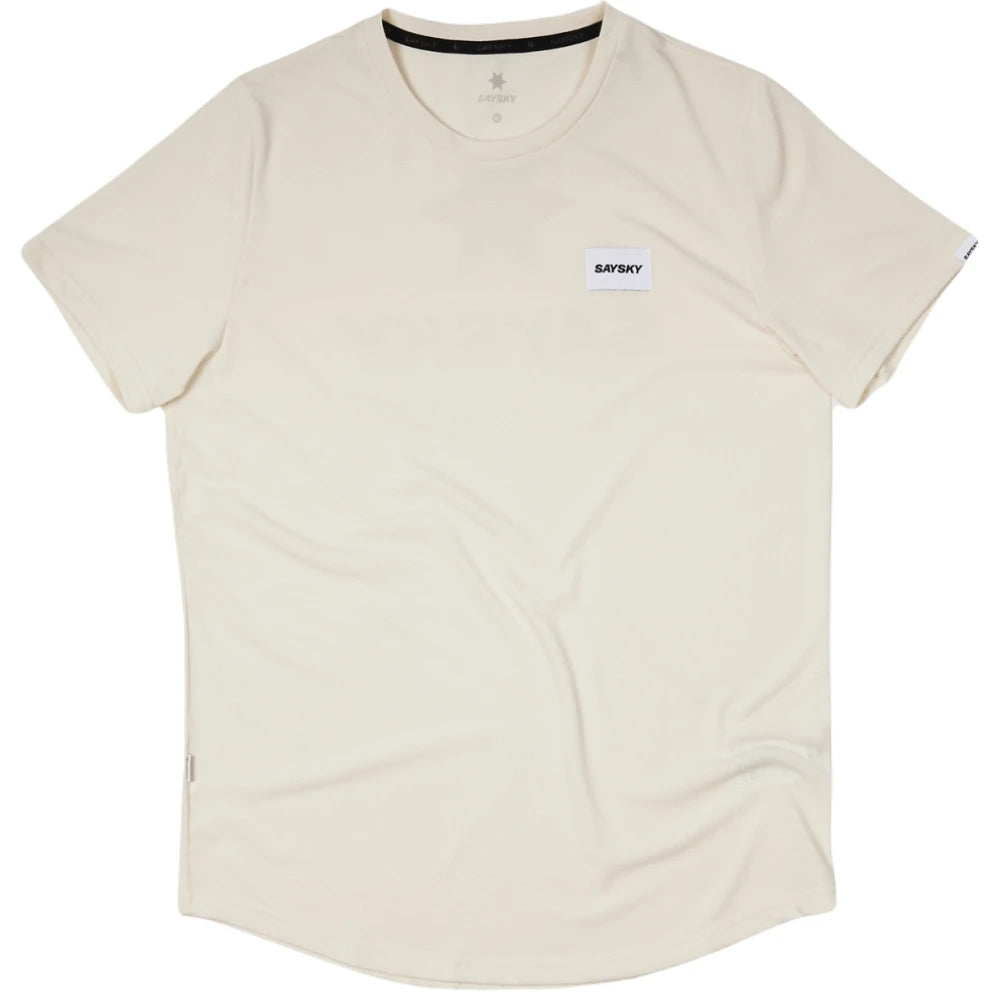 SAYSKY Logo Motion T-Shirt - WHITE set fra fronten