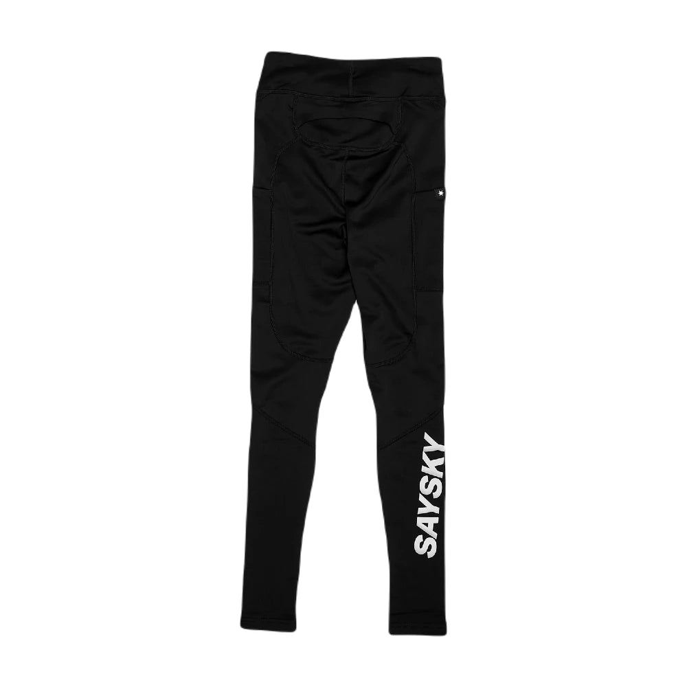 SAYSKY Wmns Blaze+ Long Winter Tights - Black set fra fronten