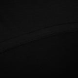 Close-up of black fabric with a slight texture
