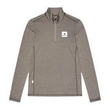 SAYSKY W Pace Half Zip Long Sleeve - Taupe